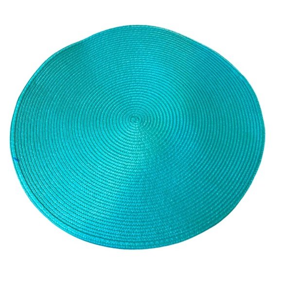 Other Turquoise Aqua Round Placemats Set Of 4 Brand New Poshmark